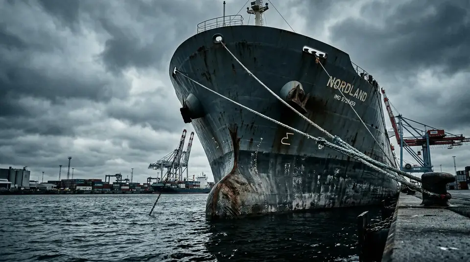 Commercial vessel for company verification context